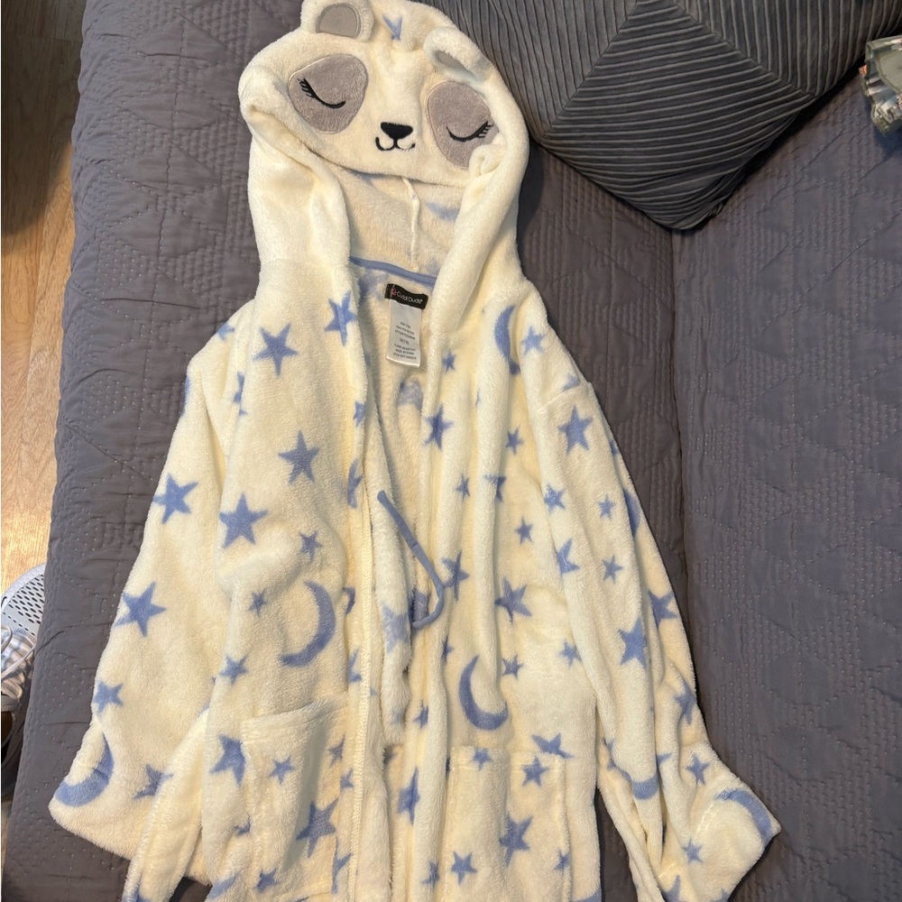 Cuddl Duds Starry Blue Hooded Robe